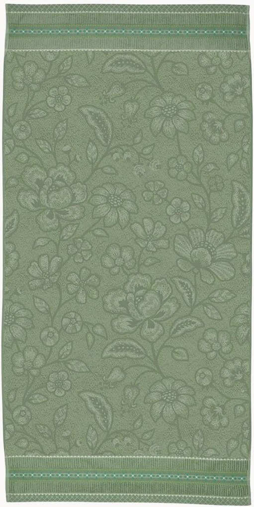 Toalha de banho em algodão felpudo Jasmin Jacquard