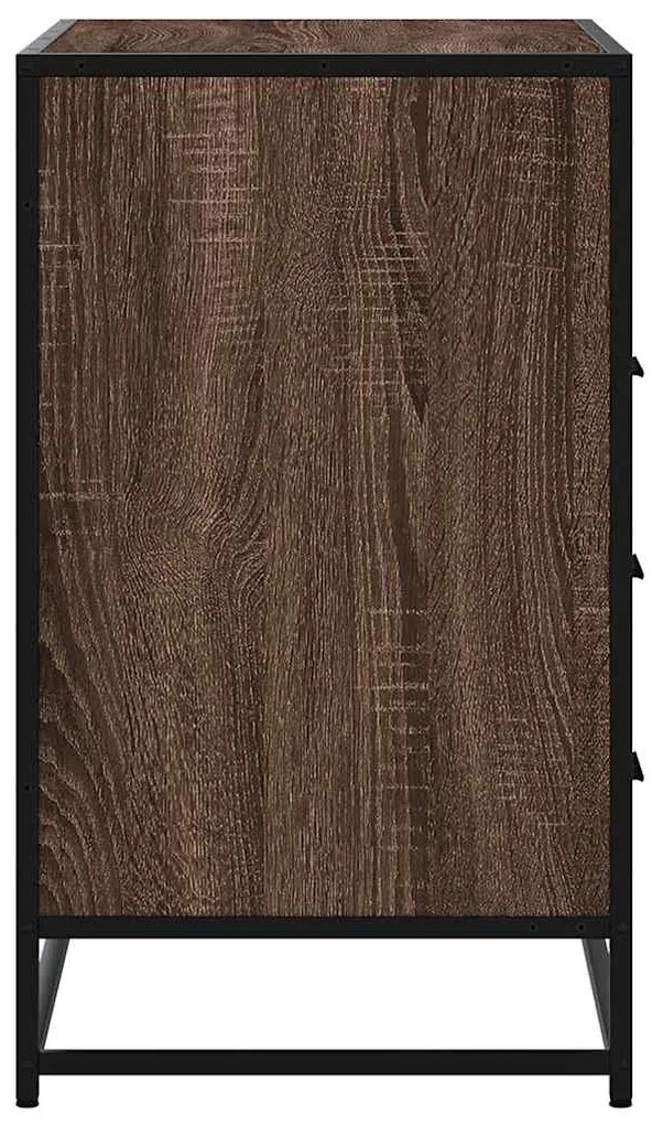 Cómoda com 1 Prateleira Aberta e 3 Gavetas - 70x41x70 cm - Derivados M