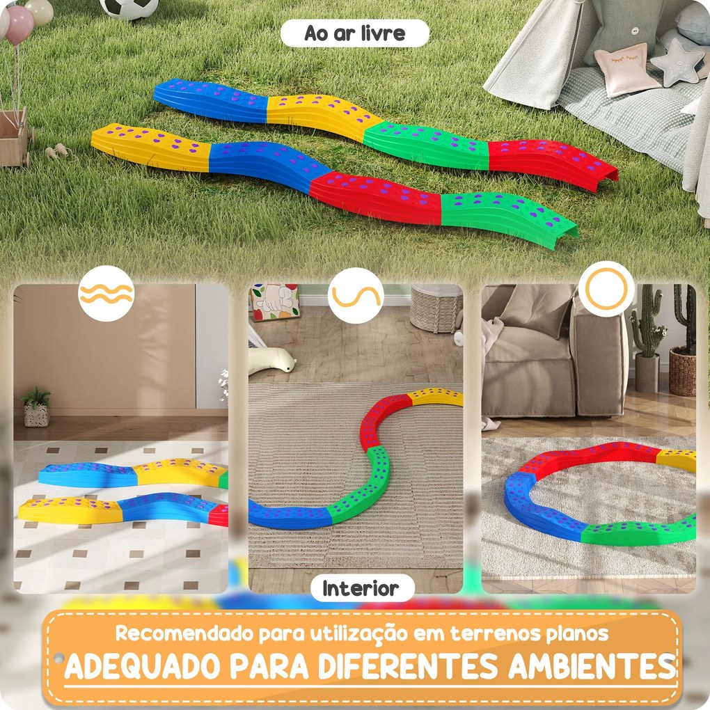 AIYAPLAY Traves de Equilíbrio para Crianças acima de 3 Anos Jogo de Eq