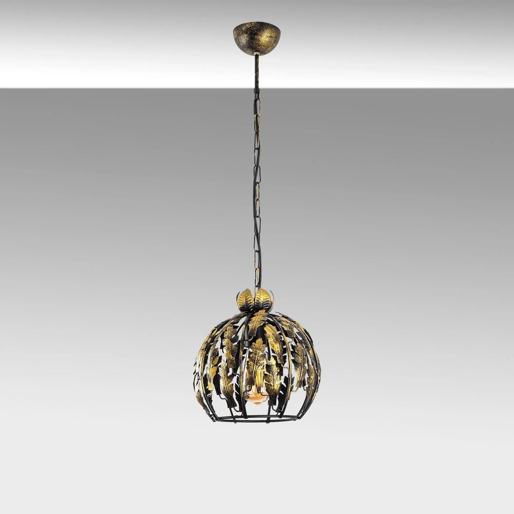 Candeeiro Chandelier Endustriyel – Multicolor – 16 x 16 x 42 cm