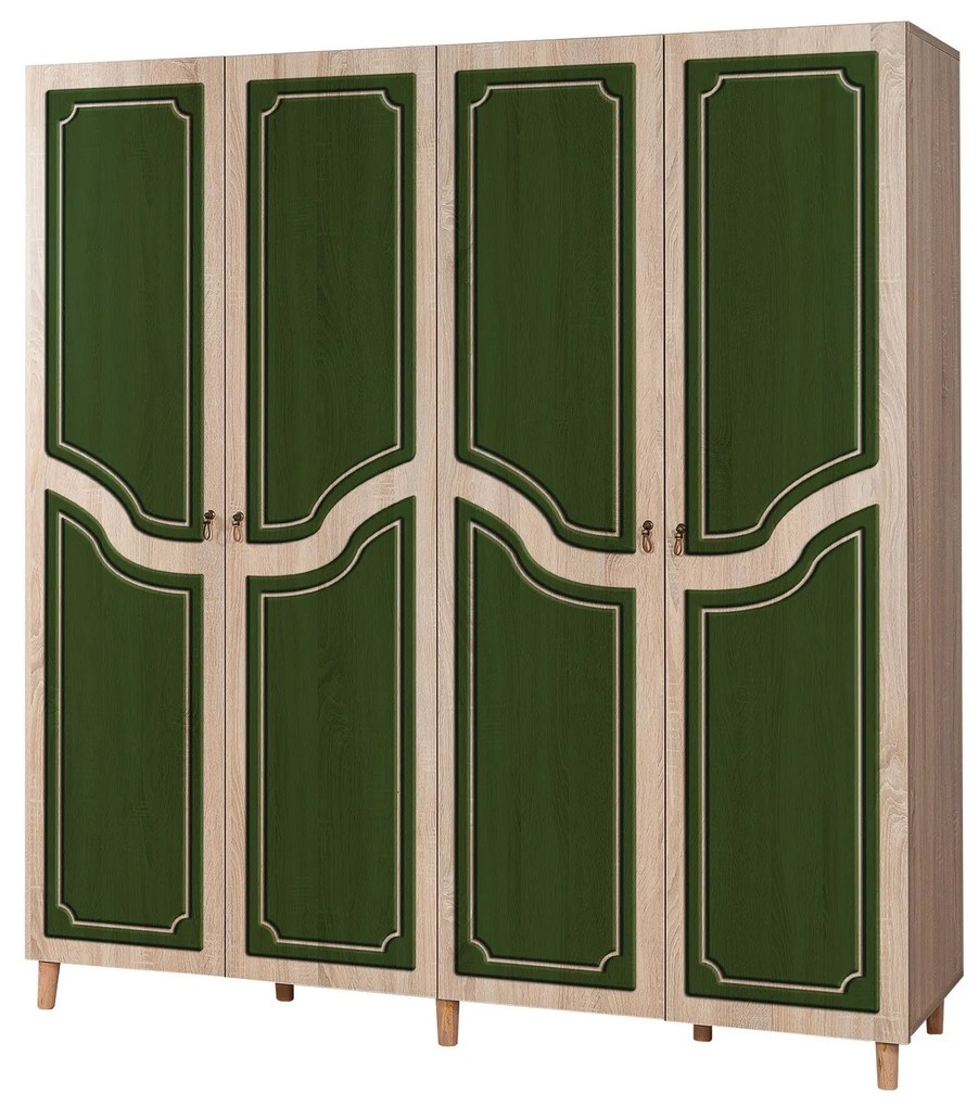 Guarda-roupa Imaj – Carvalho Sonoma – 180 cm x 192 cm x 52 cm