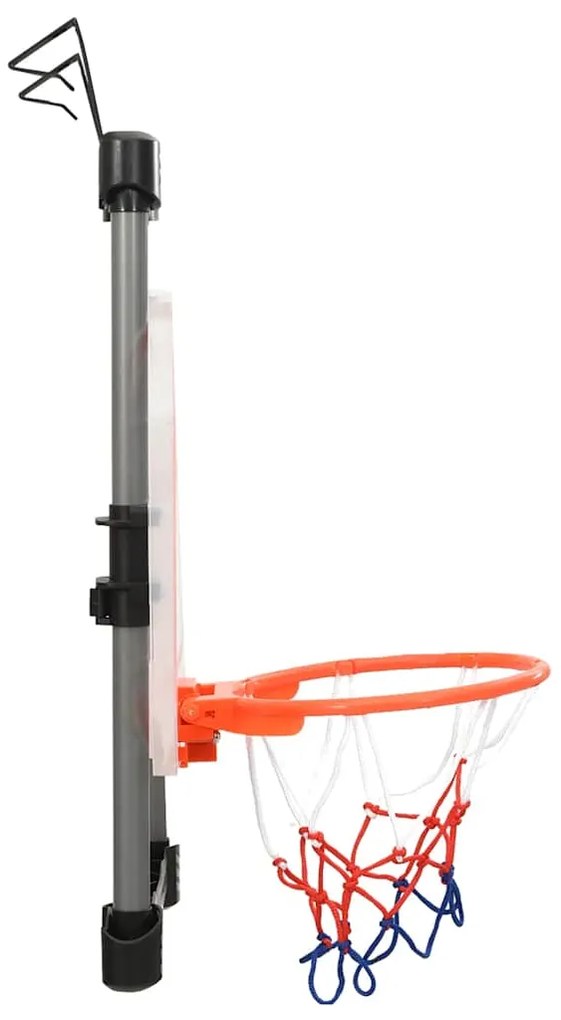 Conjunto de basquetebol criança ajustável p/ colocar numa porta