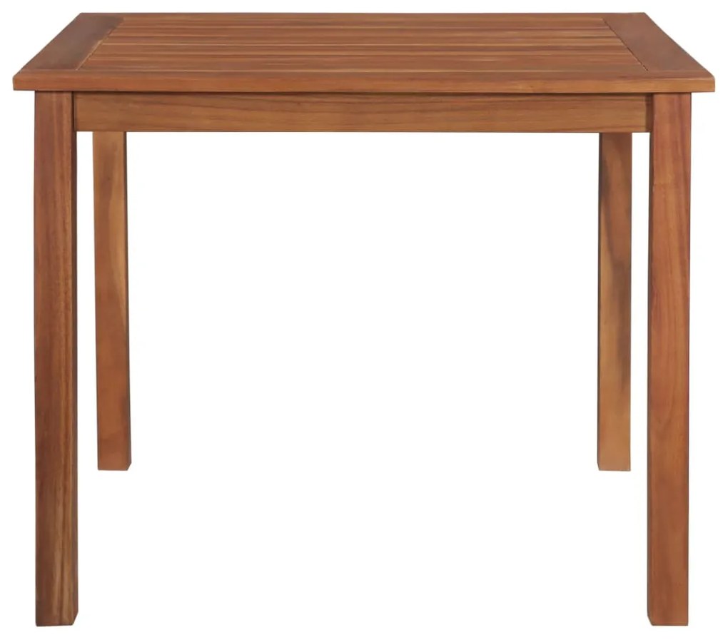 Mesa de jardim 85x85x74 cm madeira de acácia maciça