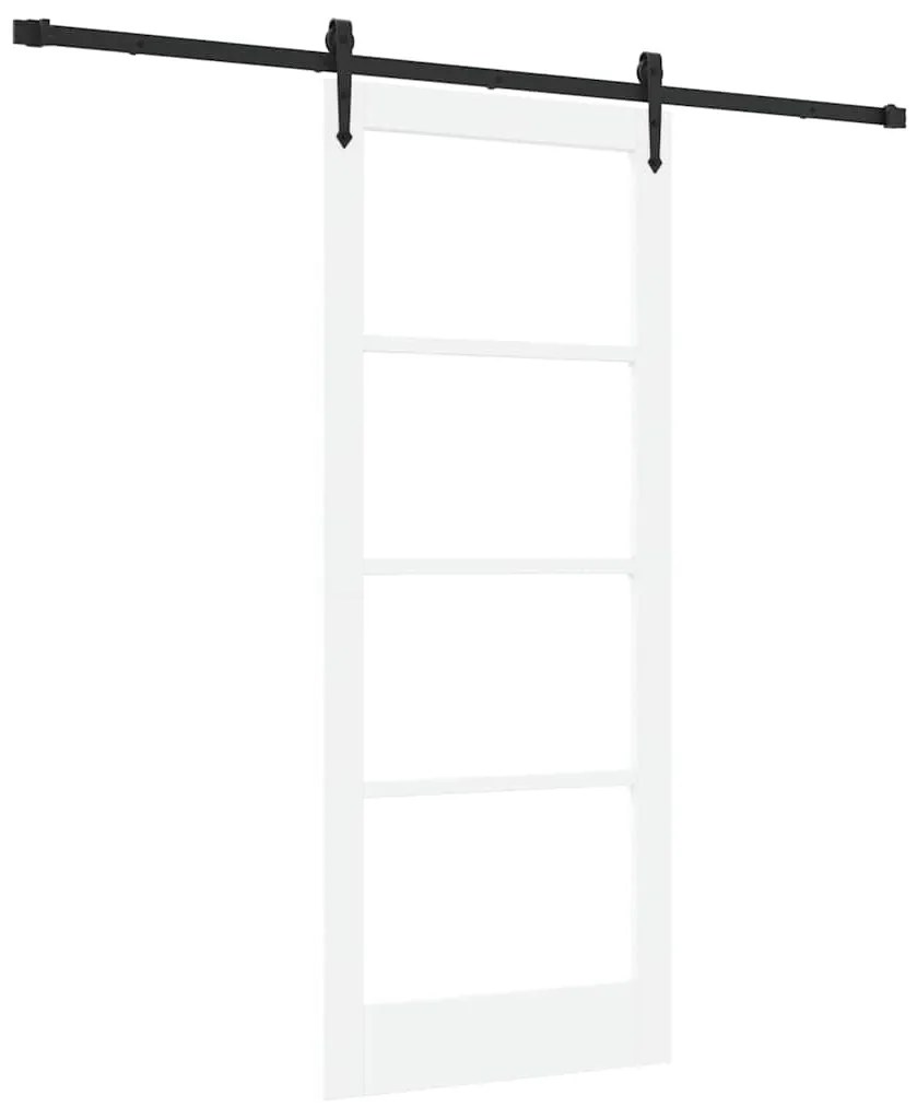 Porta Deslizante vidaXL com Conjunto de Hardware 'ORKDAL'Branca 83x202