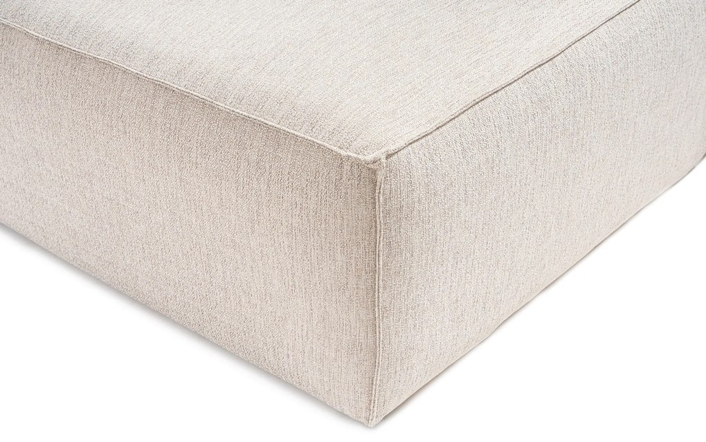 Pouffe Lora – Light Brown – 43 cm