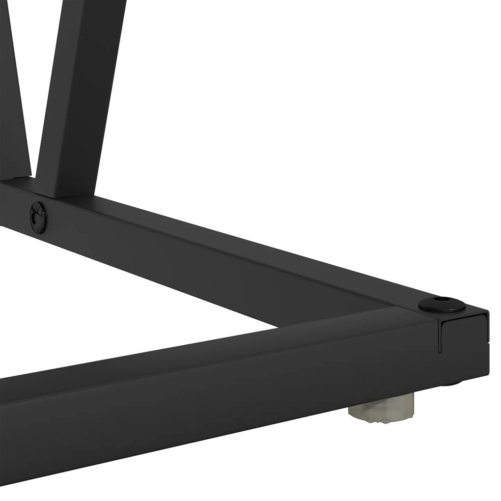 Mesa de Café vidaXL de Madeira Antiga 100x50x40 cm em Madeira Ingénua