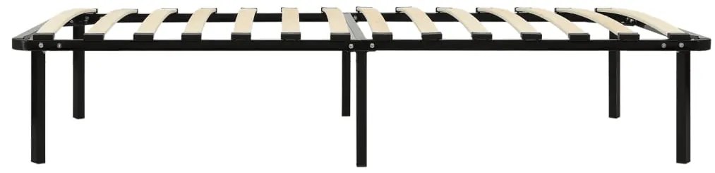 Estrutura de cama 90x200 cm metal preto