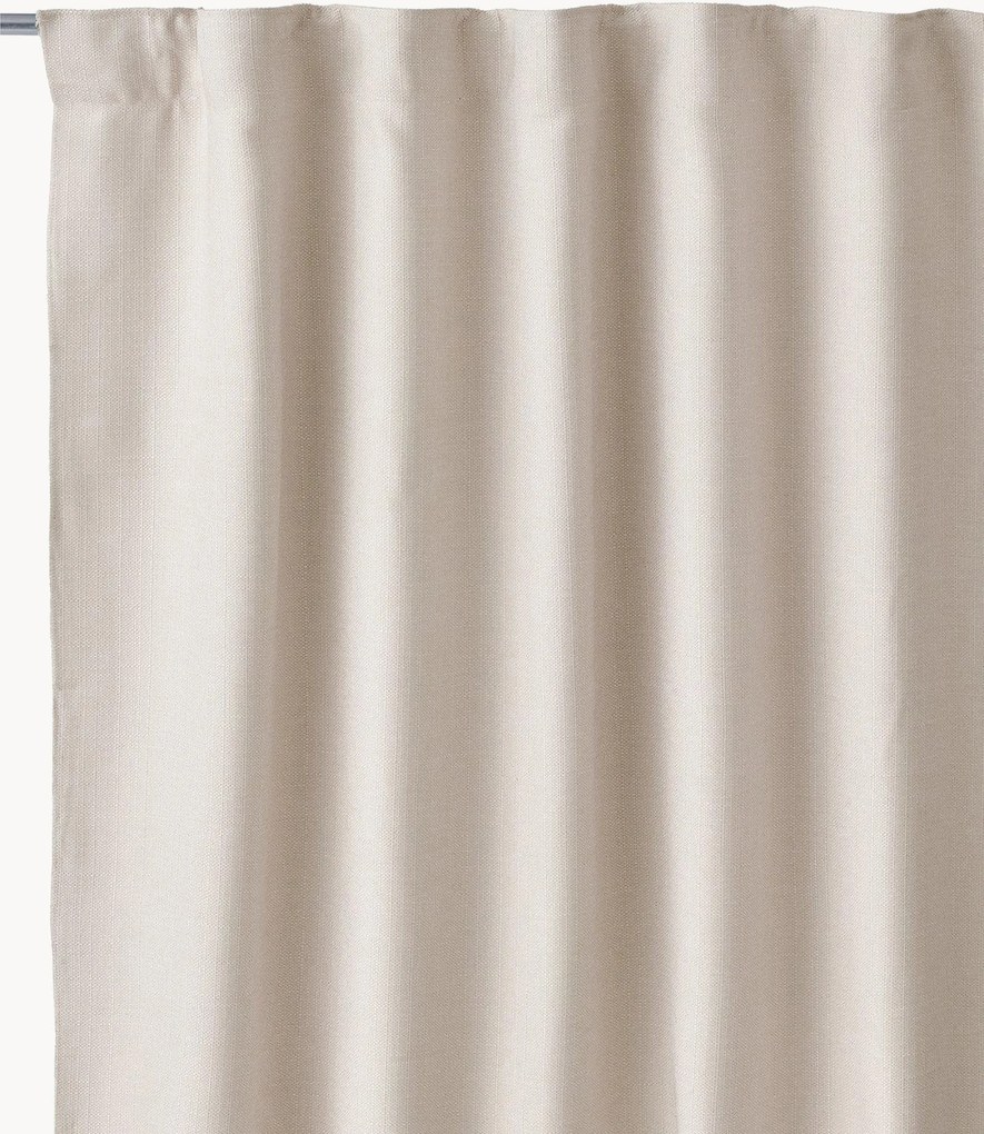 Cortinas blackout com multi-banda Olle, conjunto de 2, L 140 cm