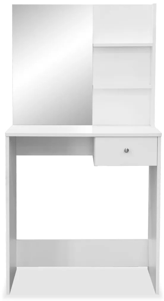 Toucador em aglomerado 75x40x141 cm branco