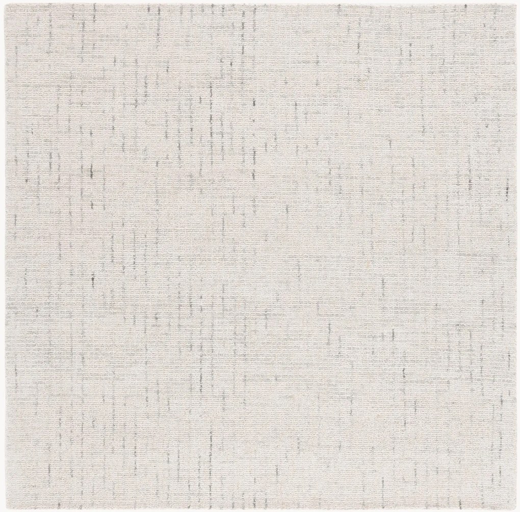 Tapete de lã artesanal de pelo curto Alouette