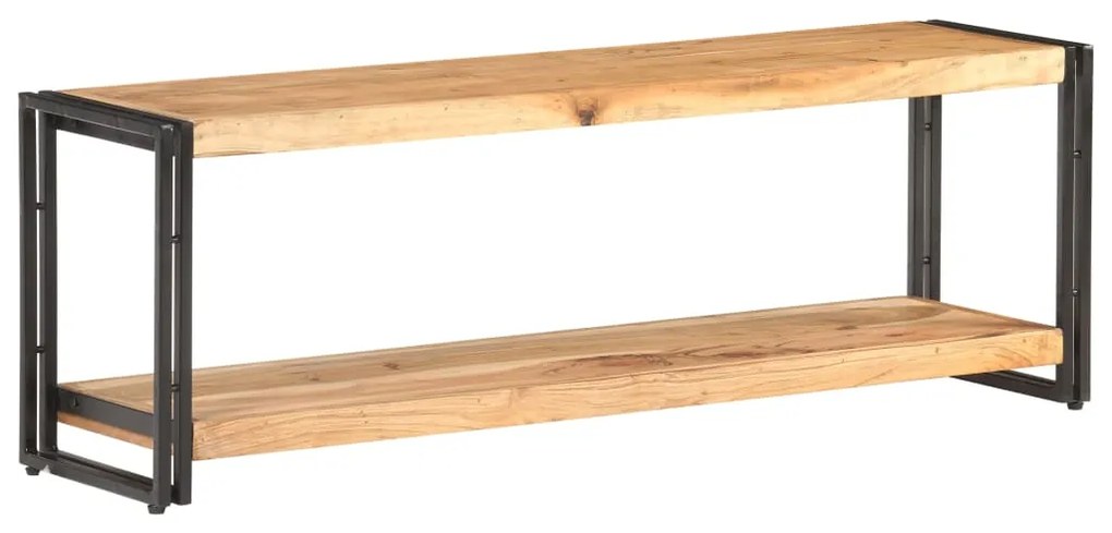 vidaXL Móvel de TV 120x30x40 cm madeira de acácia maciça