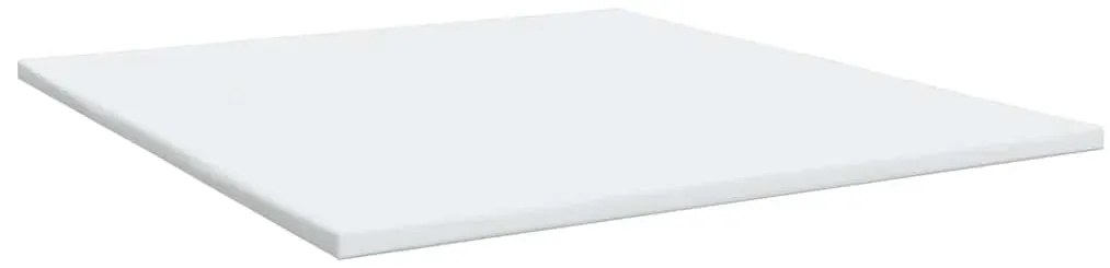 Cama com molas/colchão 200x200 cm tecido castanho-escuro