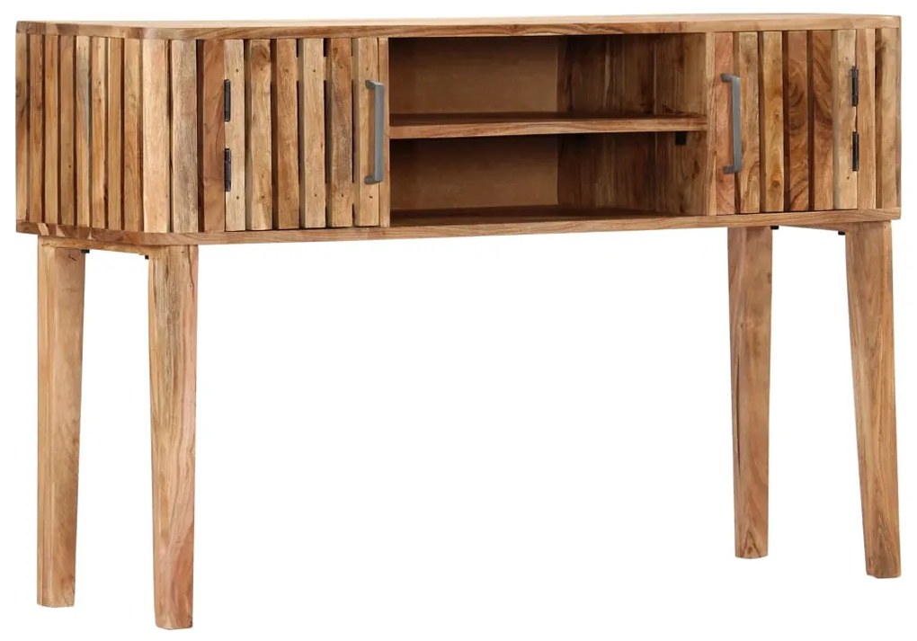 vidaXL Mesa consola 120x35x76 cm madeira de acácia maciça