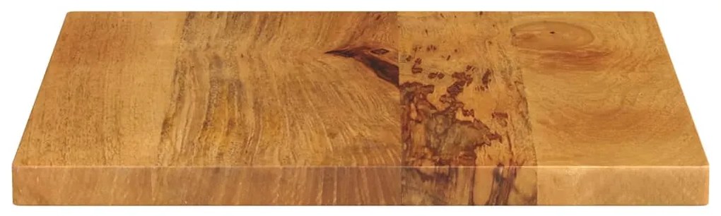 Tampo de mesa quadrado 60x60x2,5 cm mangueira maciça