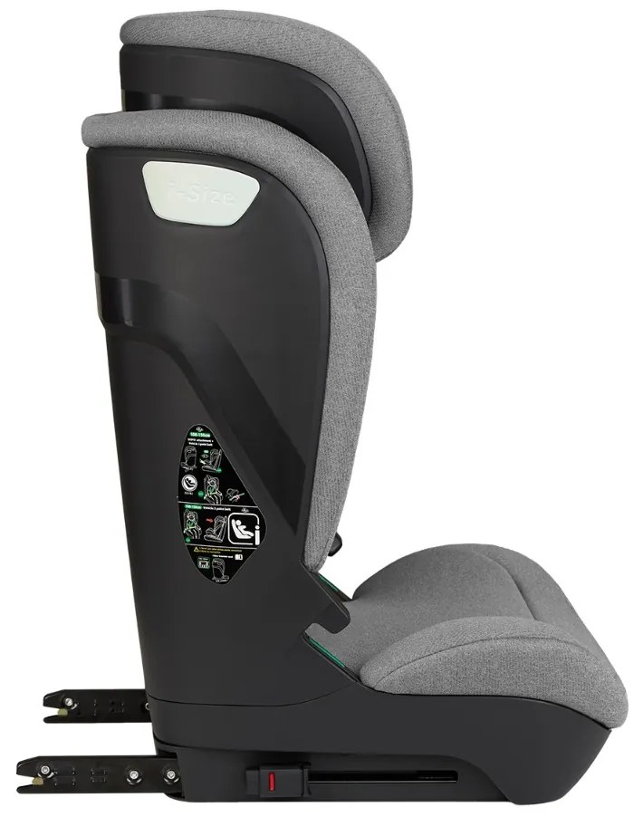 Cadeira Auto Bebé 100-150 cm i-Scout i-SIZE Cinzento claro