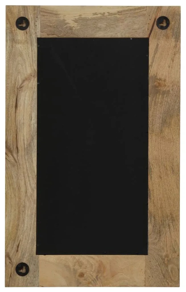 Espelho em madeira de mangueira maciça 50x80 cm