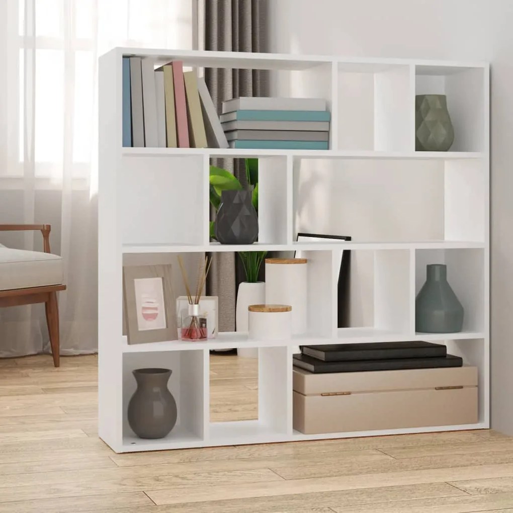 823245 vidaXL Estante/divisória 105x24x102 cm branco