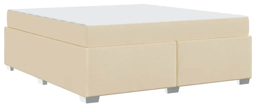 Estrutura da Cama Outros Creme 180 x 200 cm tecido