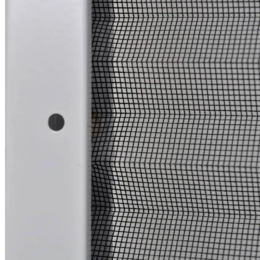 Tela anti-insetos plissada janela + quebra-luz alumínio 60x80cm