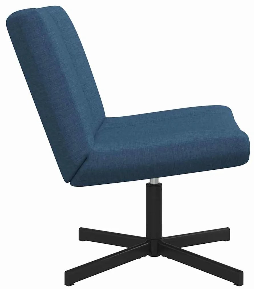 Cadeira de Descanso Azul Tecido Médio Ergonómica