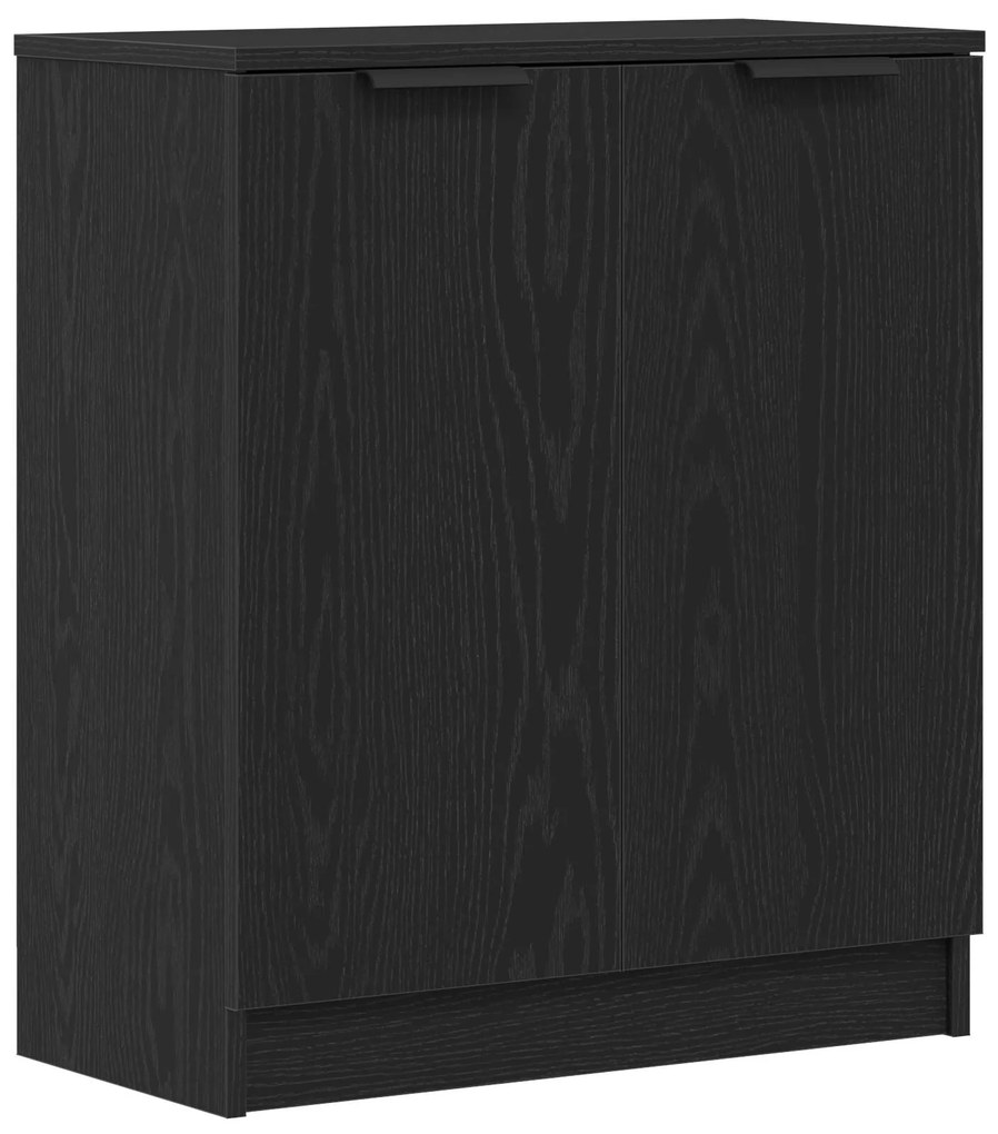 Buffets 3 pcs Madeira de carvalho preta