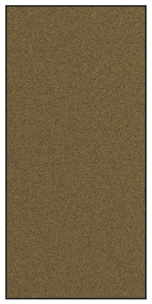 Capacho Lavável Castanho 120x250 cm