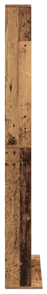 Gabinete para CDs - Madeira Velha - 101x23x177,5 cm - Madeira Engenhei