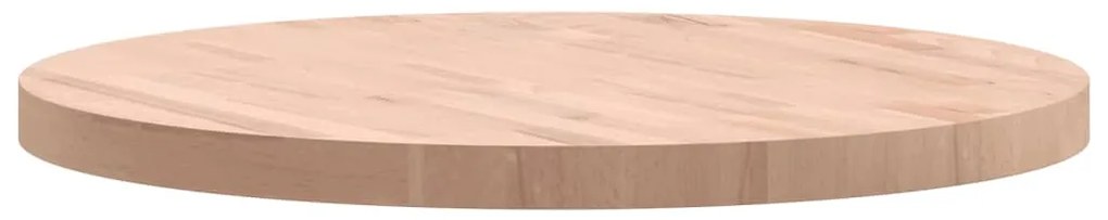 Tampo de mesa redondo Ø70x4 cm madeira de faia maciça