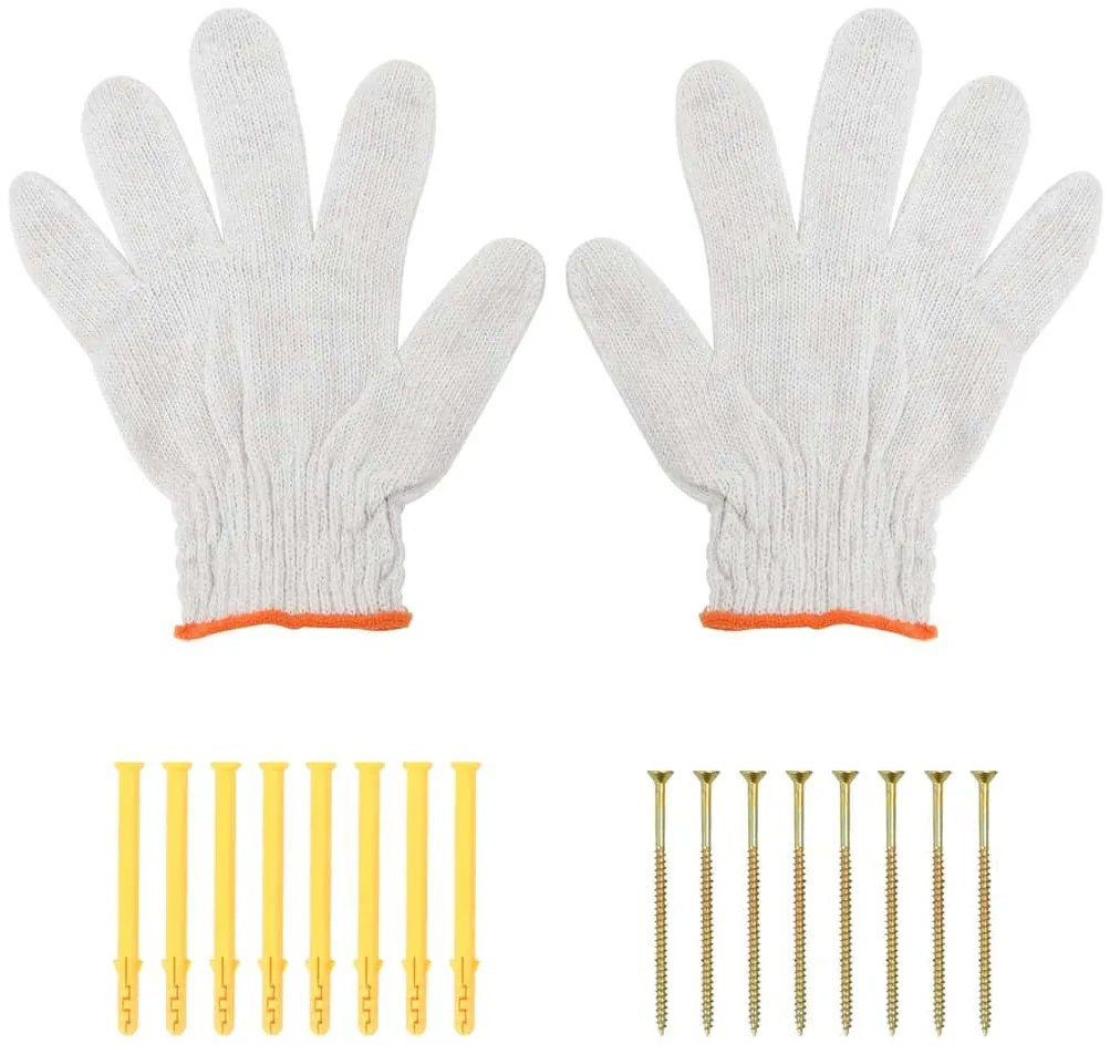 Suportes prateleira 4pcs 15x2,5x11,5 cm aço inoxidável prateado