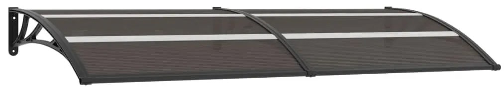 144826 vidaXL Toldo para porta 240x80 cm PC preto