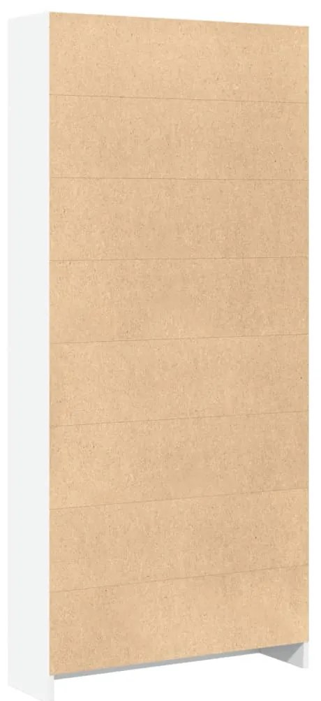 Estante 80x24x176 cm derivados de madeira branco