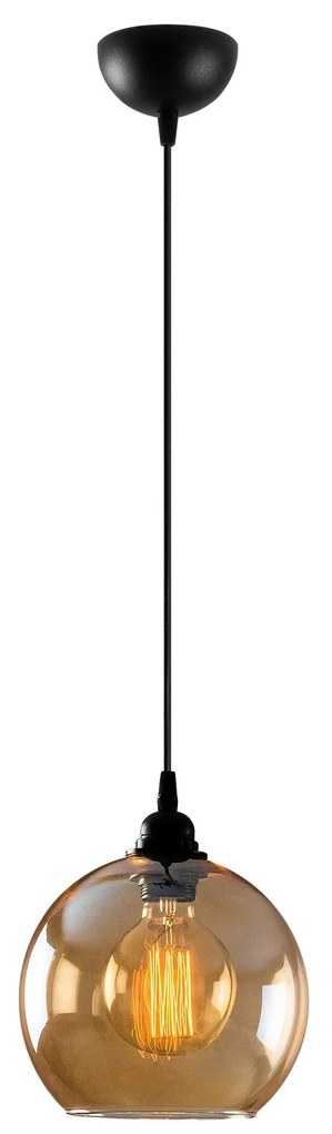 Candeeiro de Teto Chandelier Gold – Ouro/Preto – 20 x 20 cm