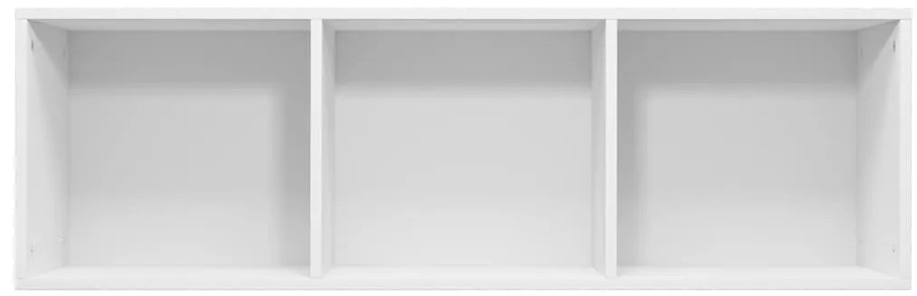Estante/móvel de TV 36x30x114 cm derivados de madeira branco