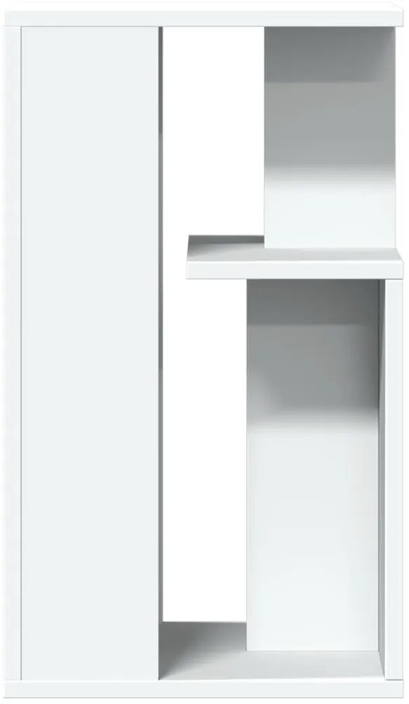 Mesa de apoio 35x35x60 cm derivados de madeira branco