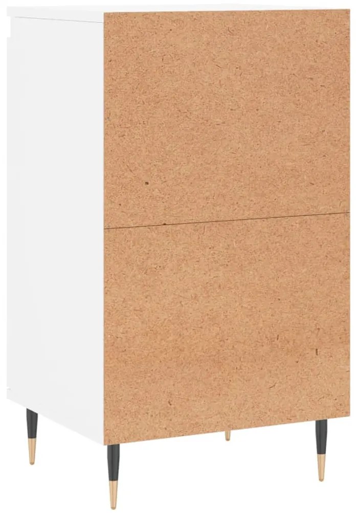 Aparadores 2 pcs 40x35x70 cm derivados de madeira branco