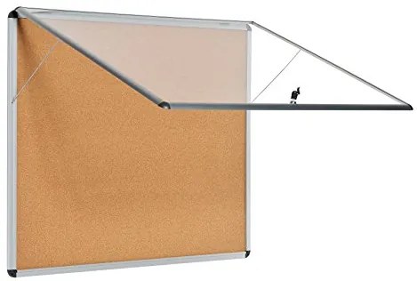 Vitrine Interior 1142x953mm Cortiça Articulada no Topo Enclore - Bi Office