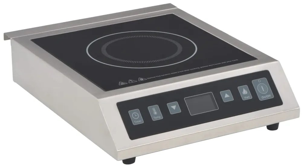 Placa de indução elétrica de mesa com ecrã tátil 3500 W