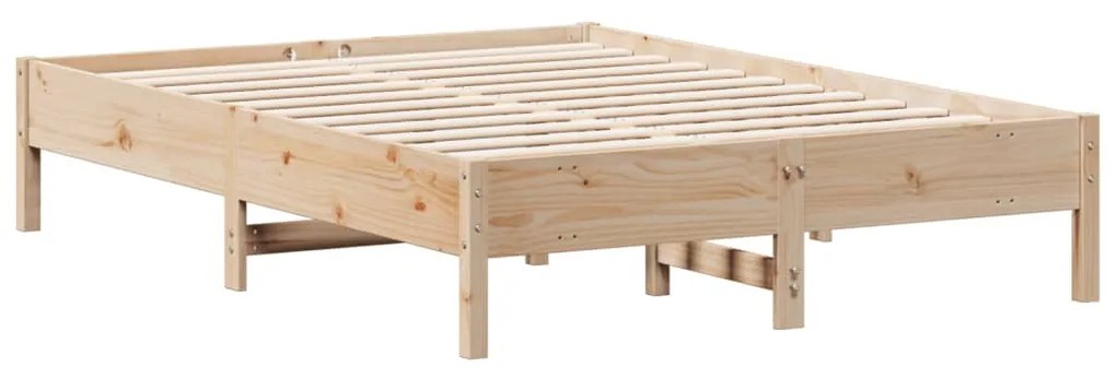 Cama sem colchão 120x190 cm madeira de pinho maciça
