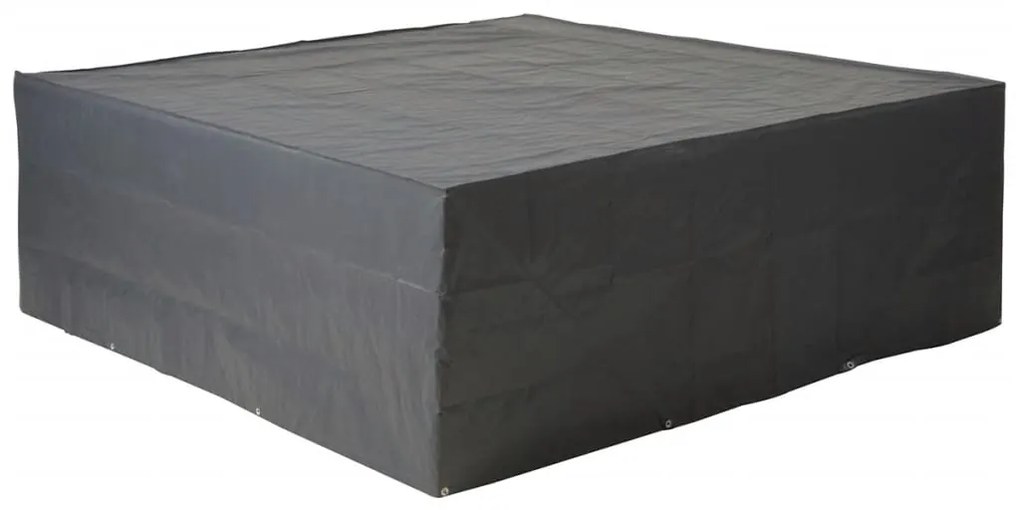 Capa p/ mobiliário de jardim mesa/cadeiras baixas 200x200x70 cm