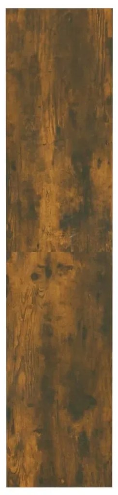 Estante/divisória 80x30x135cm derivados madeira carvalho fumado