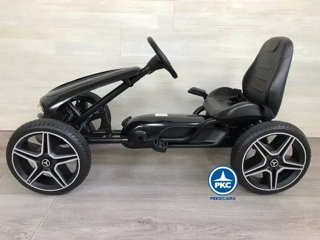 KART A PEDAIS Crianças MERCEDES Preto