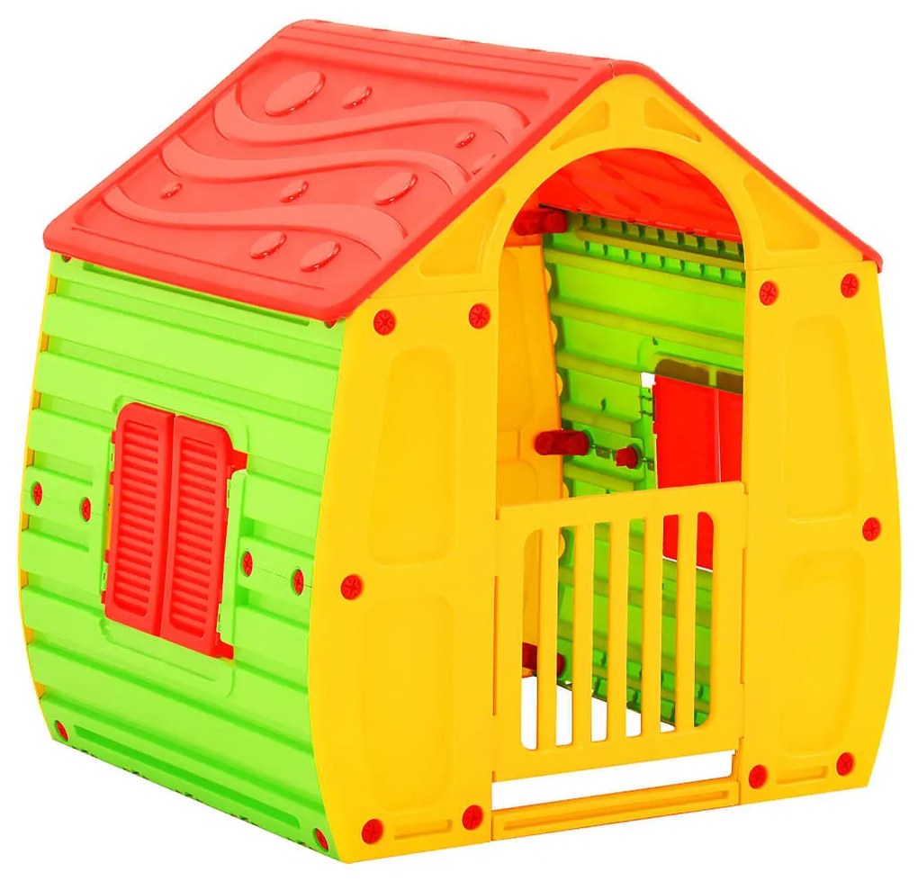 316177 vidaXL Casa de brincar infantil 102x90x109 cm