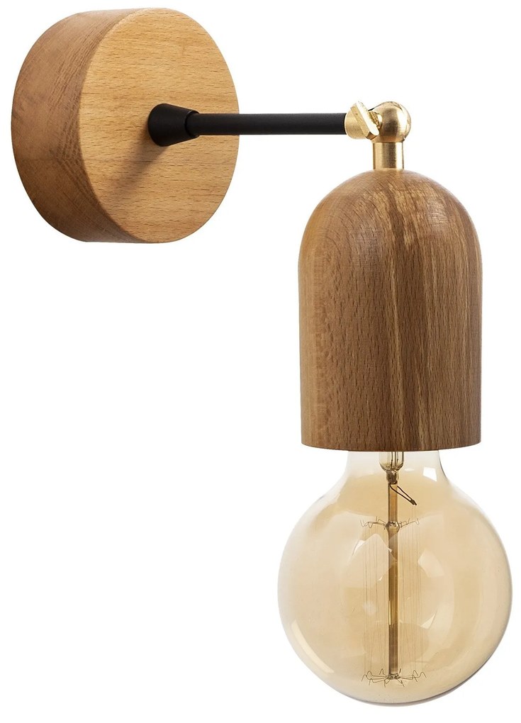 Candeeiro de Parede Datca – Natural – Diâmetro 7 cm x Altura 20 cm