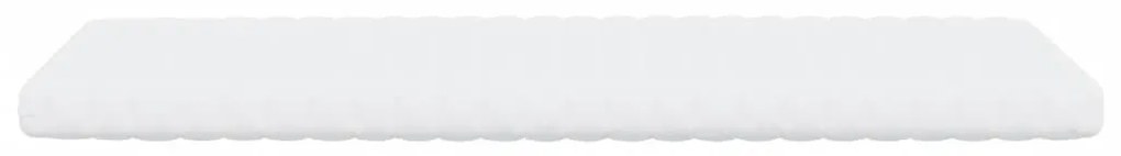 Colchão de espuma 100x220 cm 7 zonas dureza 20 ILD branco