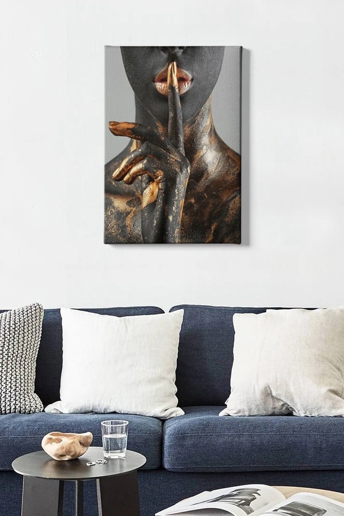 Pintura Decorativa em Tela 1311210533 – Multicolor – 50 x 70 cm