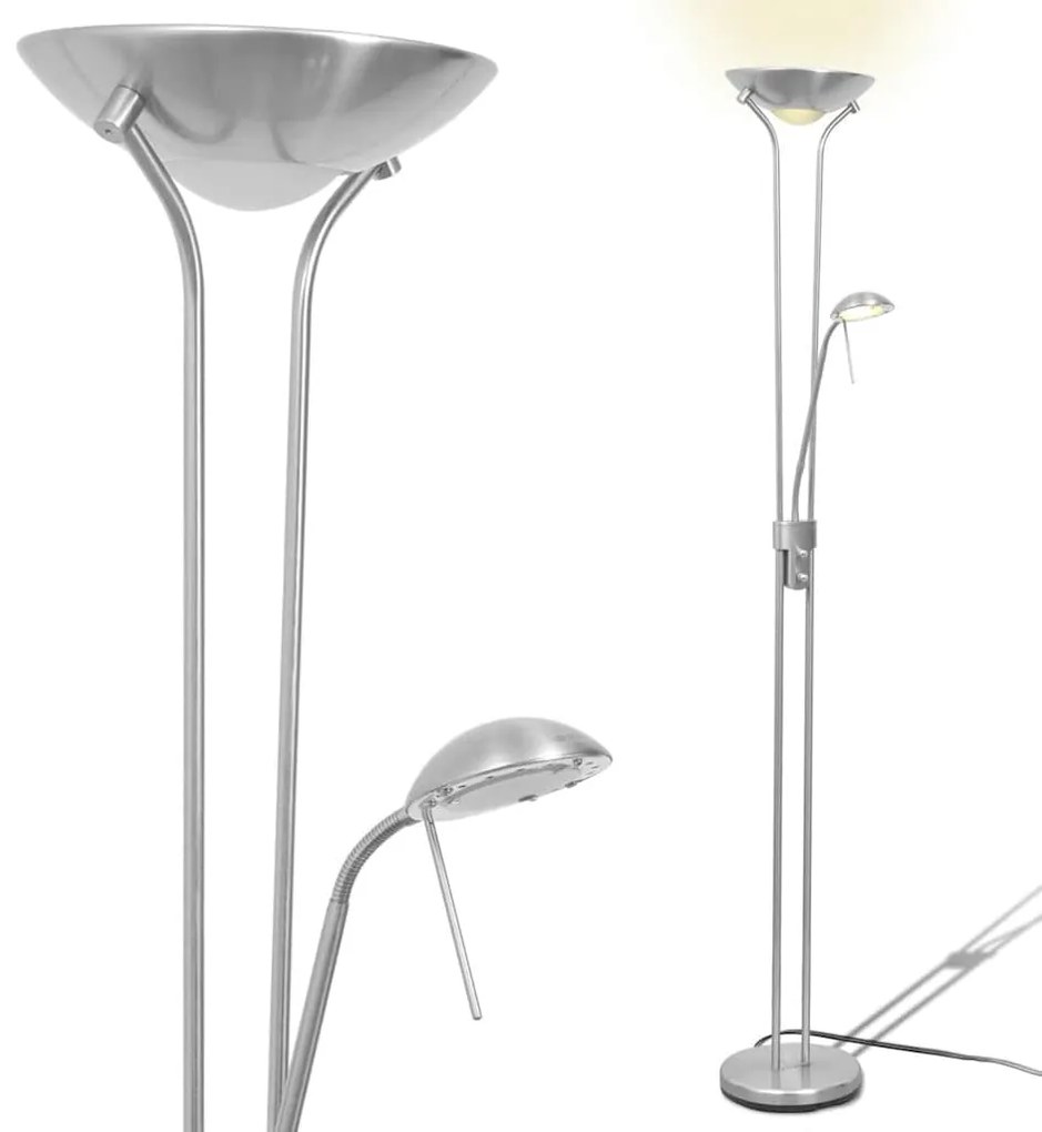 Candeeiro de pé LED regulável 23 W