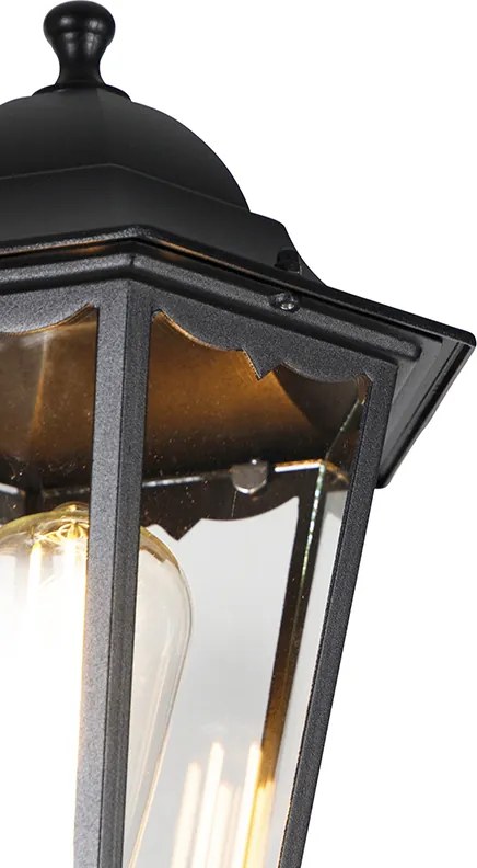 Lanterna de exterior preta 220 cm 2-luzes IP44 - Havana