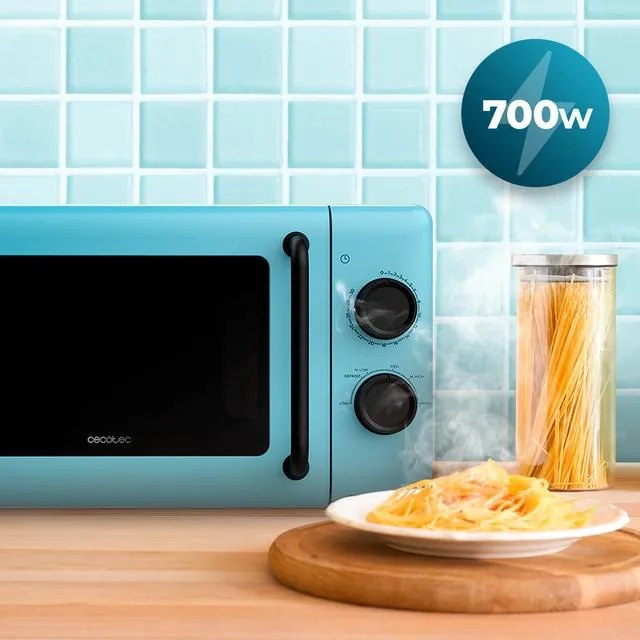 Micro-ondas mecânico de 700 W e 20 L Proclean 3010 Blue 