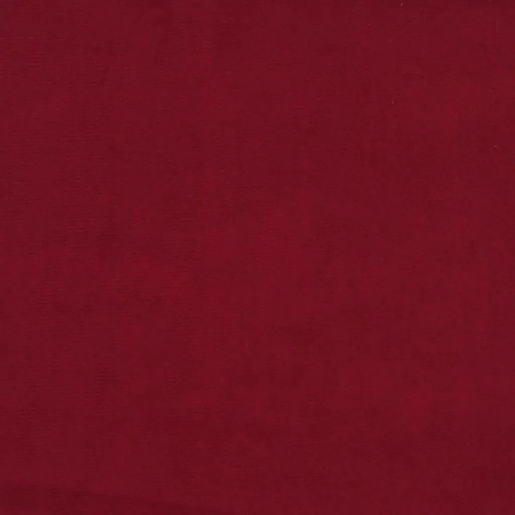 Cadeiras de jantar giratórias 2 pcs veludo vermelho tinto