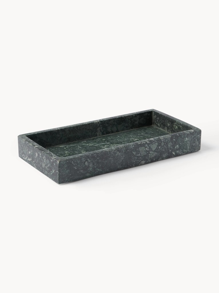 Tabuleiro decorativo pequeno em mármore Veneza